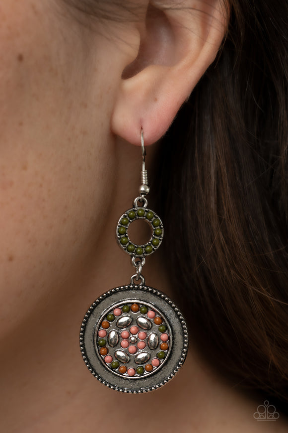 Paparazzi Meadow Mantra - Multi Earring