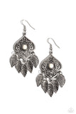 Paparazzi Desert Canopy - White Earring