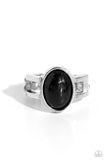 Paparazzi Opal Pools - Black Ring