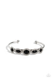 Paparazzi Simmer on GLOW - Black Bracelet