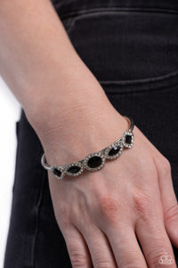 Paparazzi Simmer on GLOW - Black Bracelet