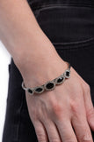 Paparazzi Simmer on GLOW - Black Bracelet