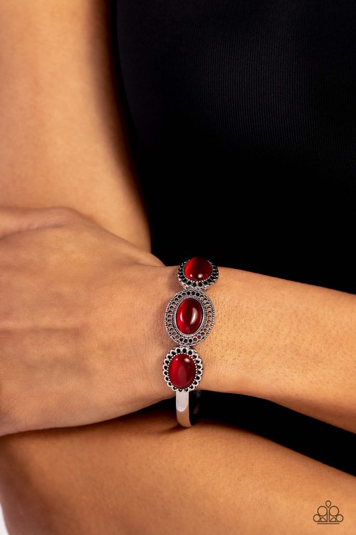 Paparazzi A DAYDREAM Come True - Red Bracelet