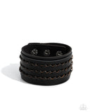 Paparazzi Western Twist - Black Bracelet