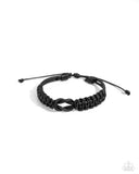 Paparazzi Nautical Myth - Black Bracelet