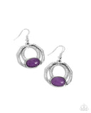 Paparazzi Terrestrial Retreat - Purple Earring