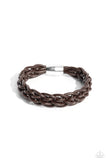 Paparazzi Cattle Ranch - Brown Bracelet