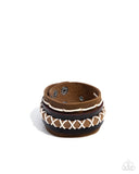 Paparazzi Horsing Around - Brown Bracelet