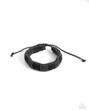 Paparazzi Pack Your Passport - Black Bracelet