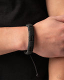 Paparazzi Pack Your Passport - Black Bracelet