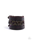 Paparazzi Rocker Attitude - Brass Bracelet