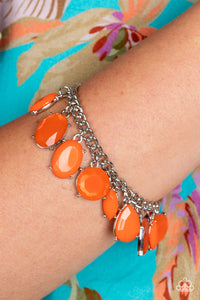 Paparazzi Serendipitous Shimmer - Orange Bracelet