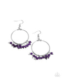 Paparazzi Free Your Soul - Purple Earring