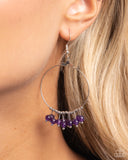 Paparazzi Free Your Soul - Purple Earring