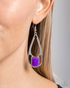 Paparazzi Adventure Story - Purple Earring