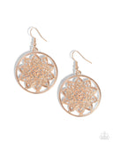 Paparazzi Garden Allure - Rose Gold Earring