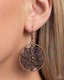 Paparazzi Garden Allure - Copper Earring