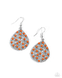 Paparazzi Botanical Berries - Orange Earring