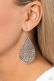 Paparazzi Fractured Fairytale - Silver Earring