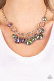 Paparazzi Rhinestone River - Multi Necklace