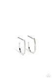 Paparazzi Admirable Arches - Silver Earring