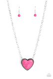 Paparazzi Authentic Admirer - Pink Necklace