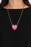 Paparazzi Authentic Admirer - Pink Necklace