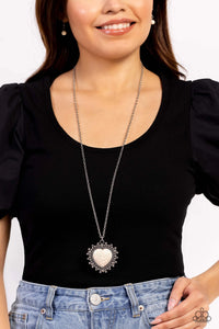 Paparazzi Southwestern Sentiment - White Necklace