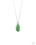 Paparazzi Earthy Enchantment - Green Necklace