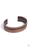 Paparazzi Deco Dune - Copper Bracelet