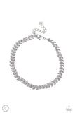 Paparazzi Point in Time - Silver Anklet