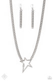 Paparazzi Playful Popstar - Silver Necklace