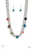 Paparazzi Audaciously Affixed - Multi Necklace