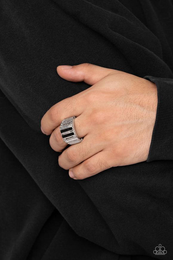 Paparazzi Rectangular Relic - Black Ring