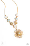 Paparazzi Sunburst Style - Gold Necklace