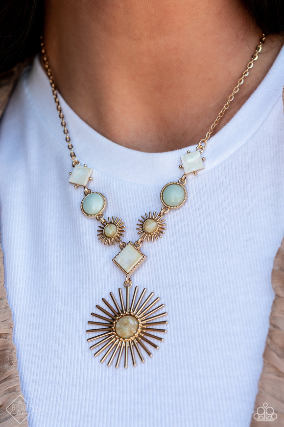 Paparazzi Sunburst Style - Gold Necklace