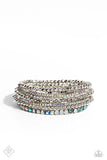Paparazzi Stellar Sequence - Blue Bracelet
