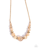 Paparazzi Disco Date - Gold Necklace