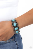 Paparazzi World Traveler - Blue Bracelet