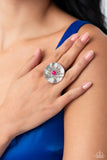 Paparazzi Seriously SUNBURST - Pink Ring