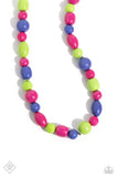 Paparazzi Perfectly Poppin - Pink Necklace