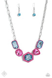 Paparazzi Evolving Elegance - Pink Necklace