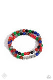 Paparazzi BEAD That As It May - Red Bracelet