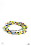 Paparazzi Confident Collision - Multi Bracelet