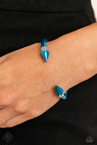 Paparazzi Punky Plot Twist - Blue Bracelet