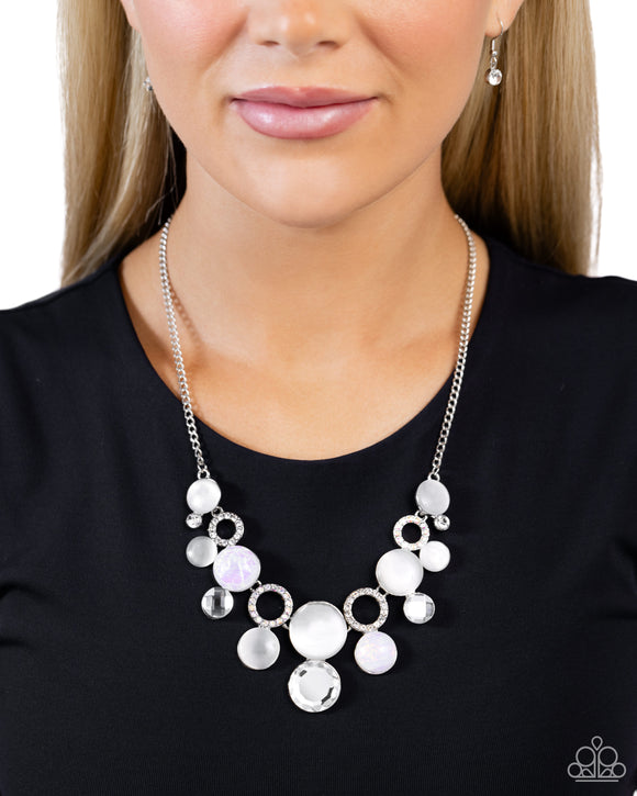 Paparazzi Corporate Color - White Necklace