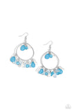 Paparazzi Elite Expression - Blue Earring