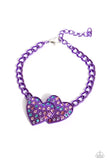 Paparazzi Lovestruck Lineup - Purple Bracelet