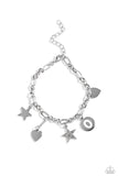 Paparazzi Legacy Letters - White - O Bracelet