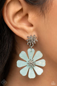 Paparazzi Poetically Pastel - Blue Post Earrings